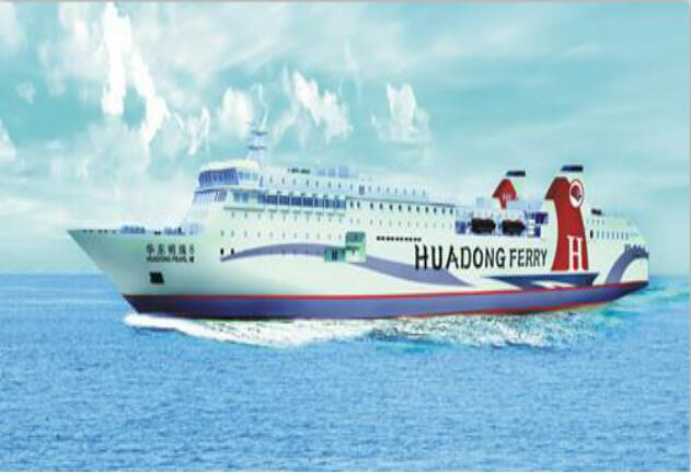 榮中韓航線首艘新建客滾船“華東明珠8”影院、酒吧、KTV音視頻燈光